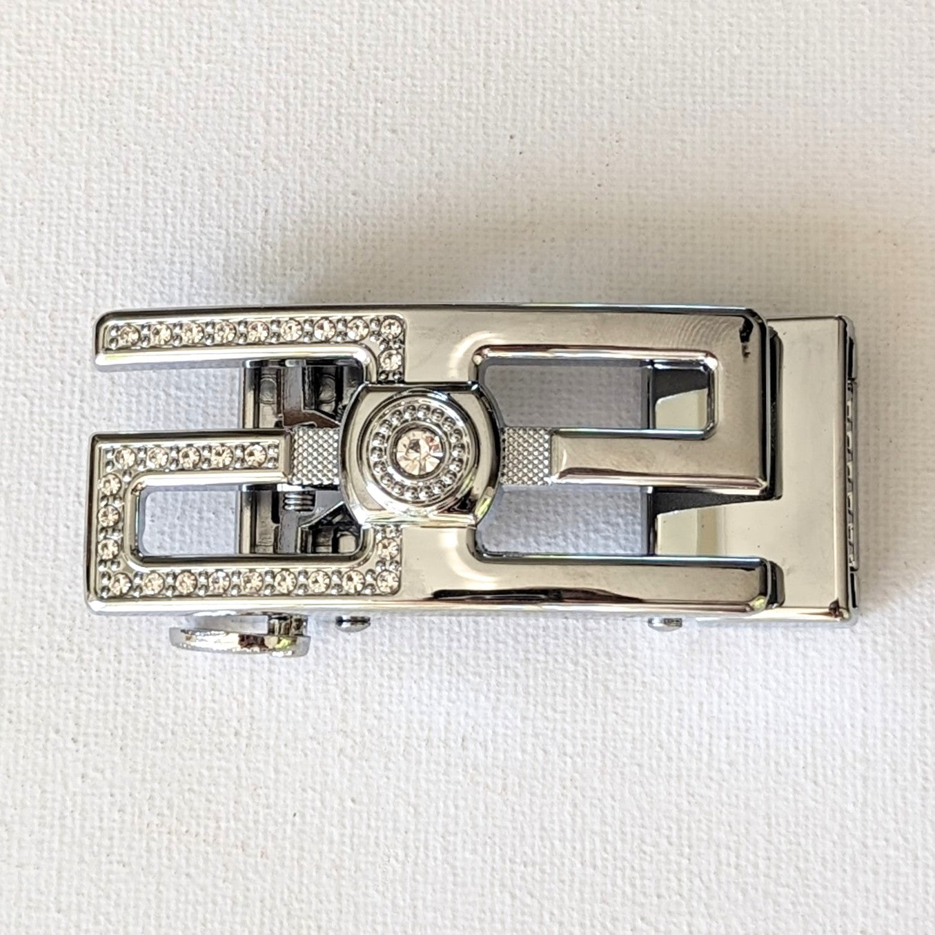 Jack Belt® Women's Full Grain Leather Belt - Slim Black With W18 Buckle (WSLBLW18)