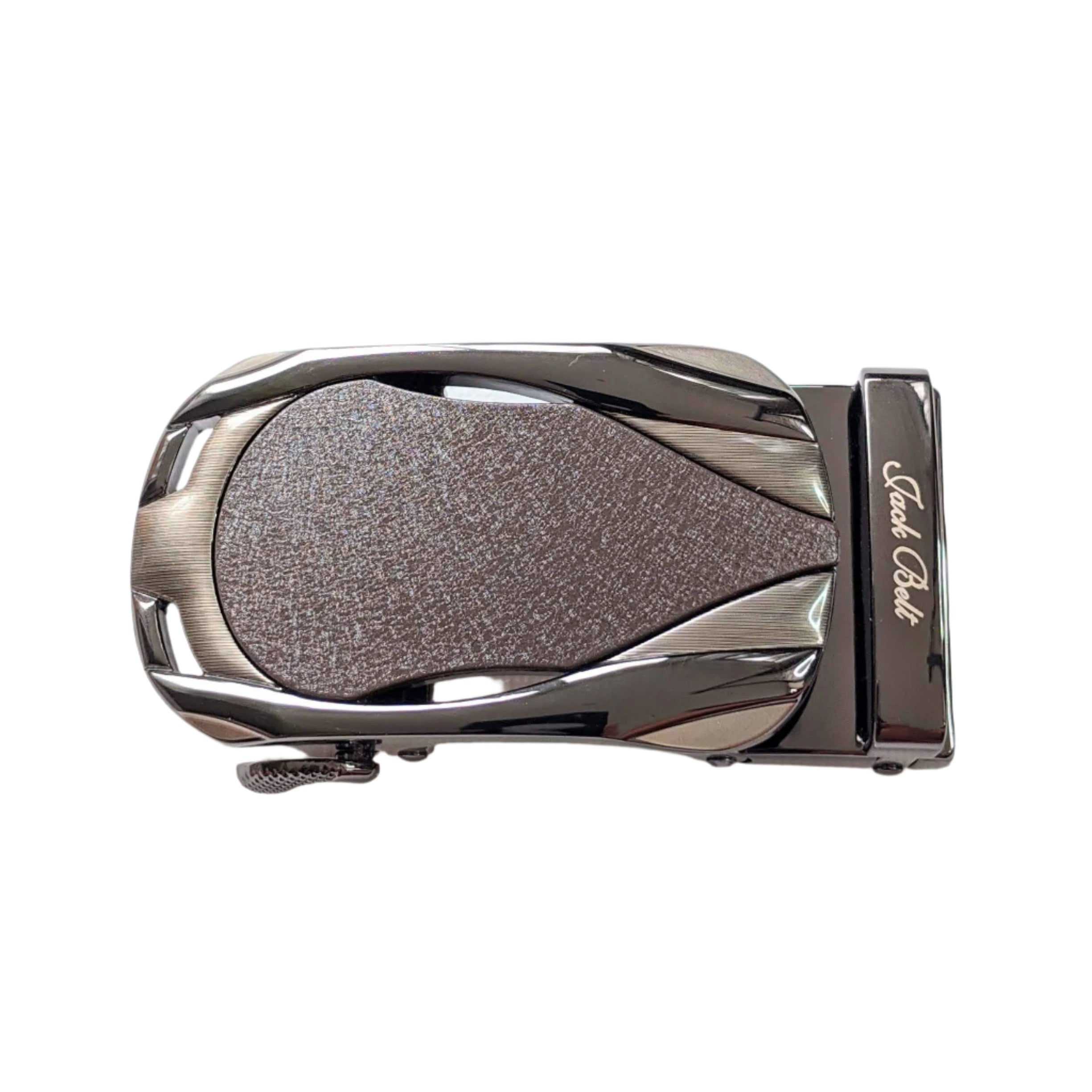 Jack Belt® Men's Full Grain Leather Belt - Croc Black With M38 Buckle (CRBLM38)
