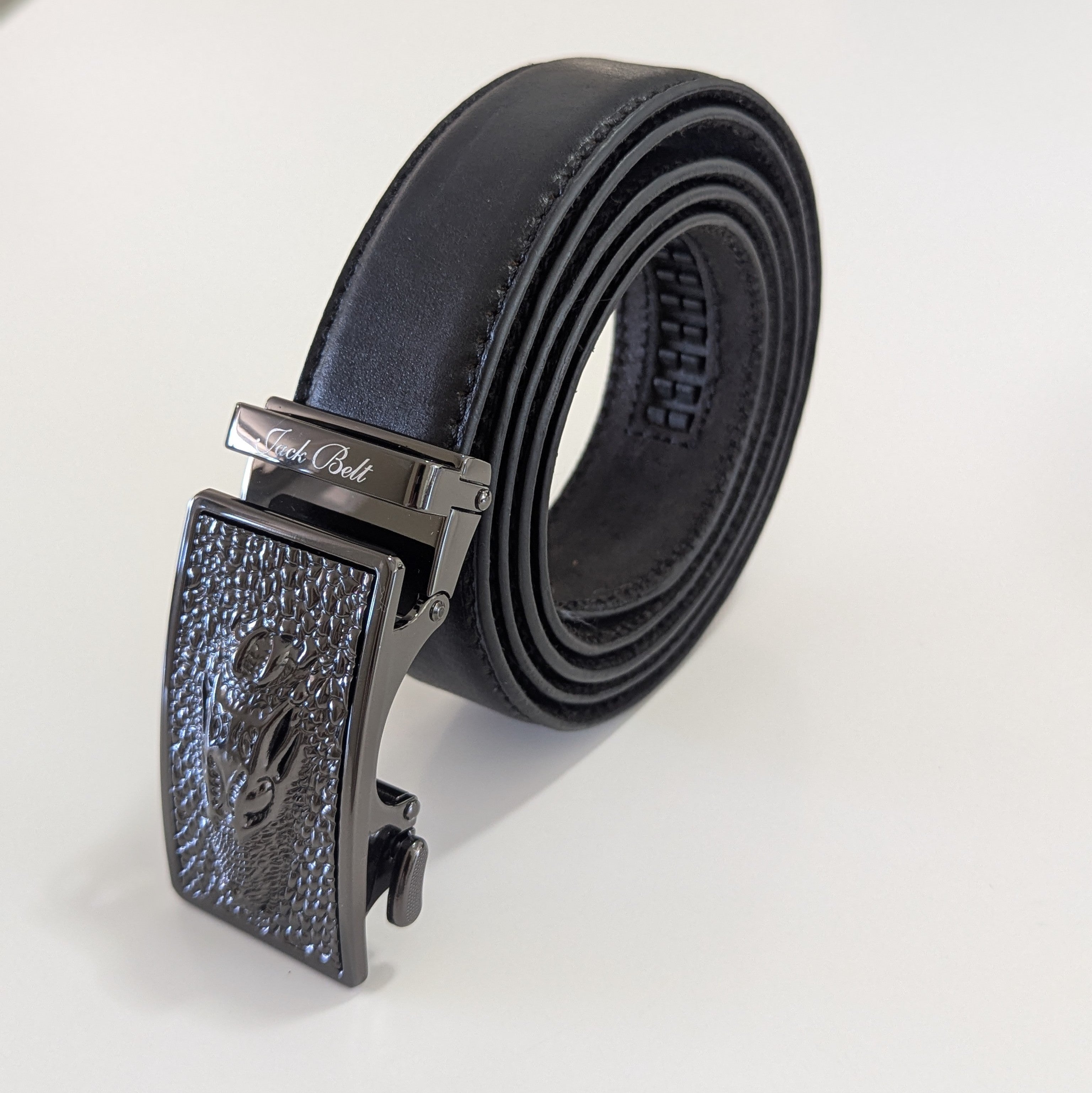 JACK BELT MENS LEISURE BOX SET BUNDLE (PLAIN BLACK AND CROC BROWN M76-M8-M4-M79)