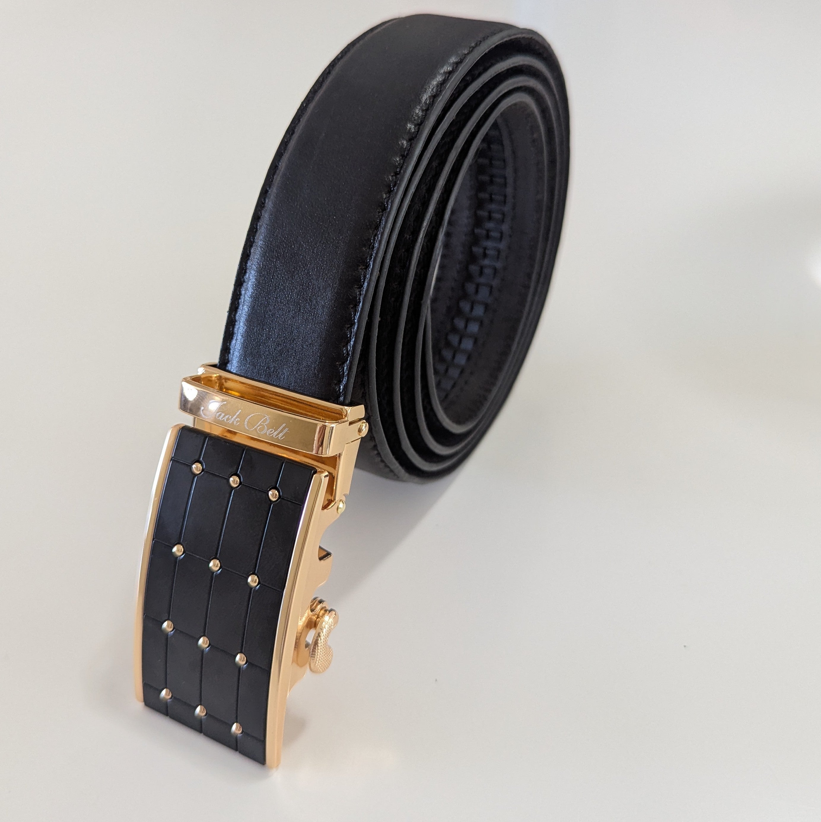 JACK BELT MEN'S COOL BOX SET BUNDLE (PLAIN BROWN AND PLAIN BLACK M60-M4-M76-M75)