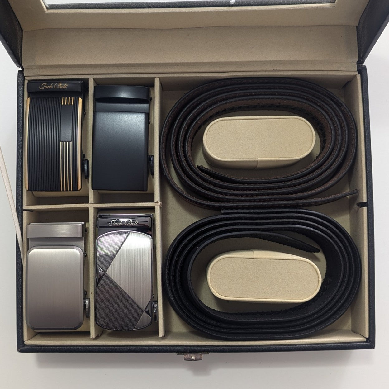 Jack Belt® Men's Sharp Box Set Bundle (PLBLCRBRM1-2-70-71)