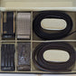 FULL GRAIN LEATHER   Mens Banker's combo Plain black, plain brown