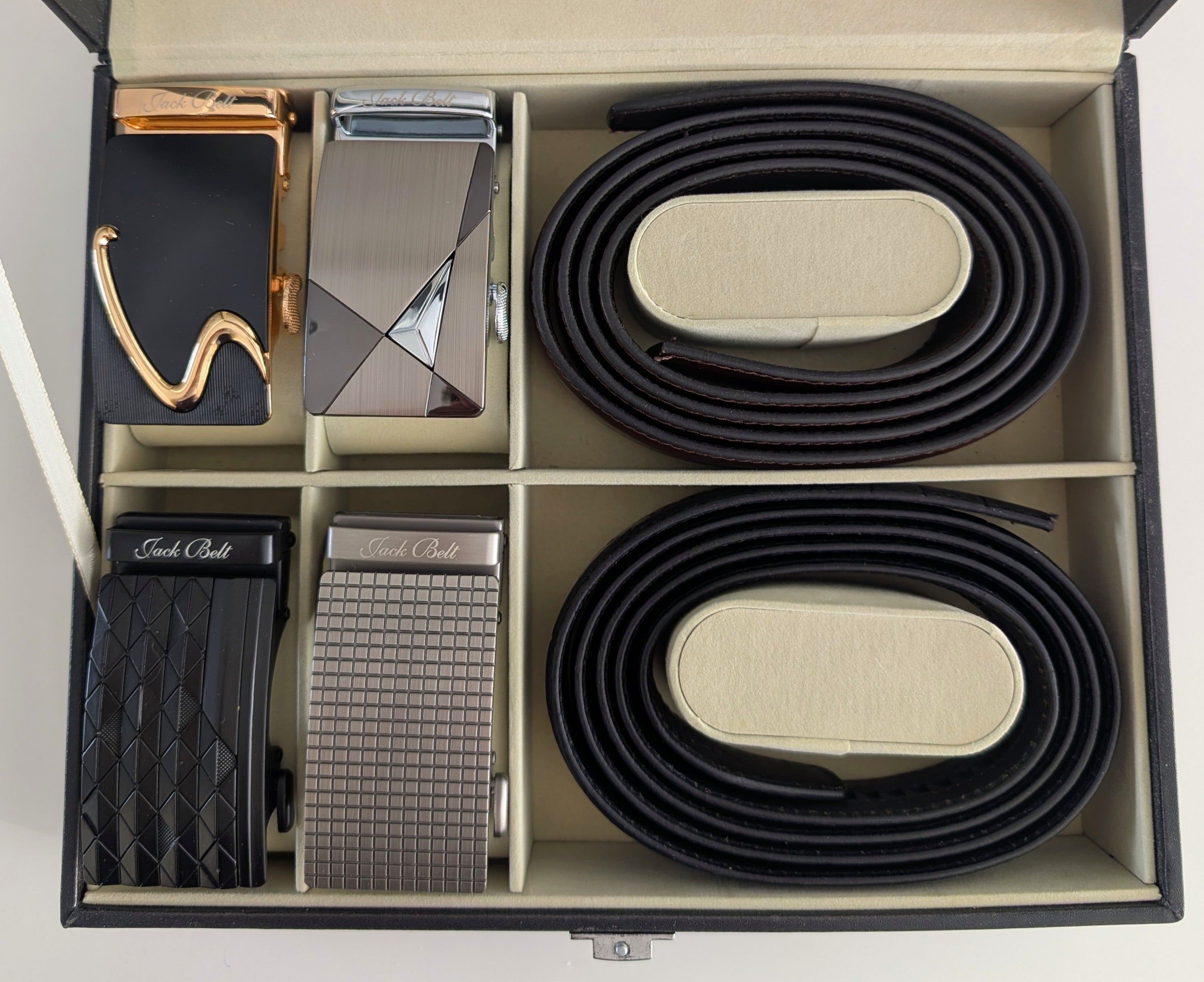 Jack Belt® Men's Happy Box Set Bundle (PLBLPLBRN72-73-75-76)