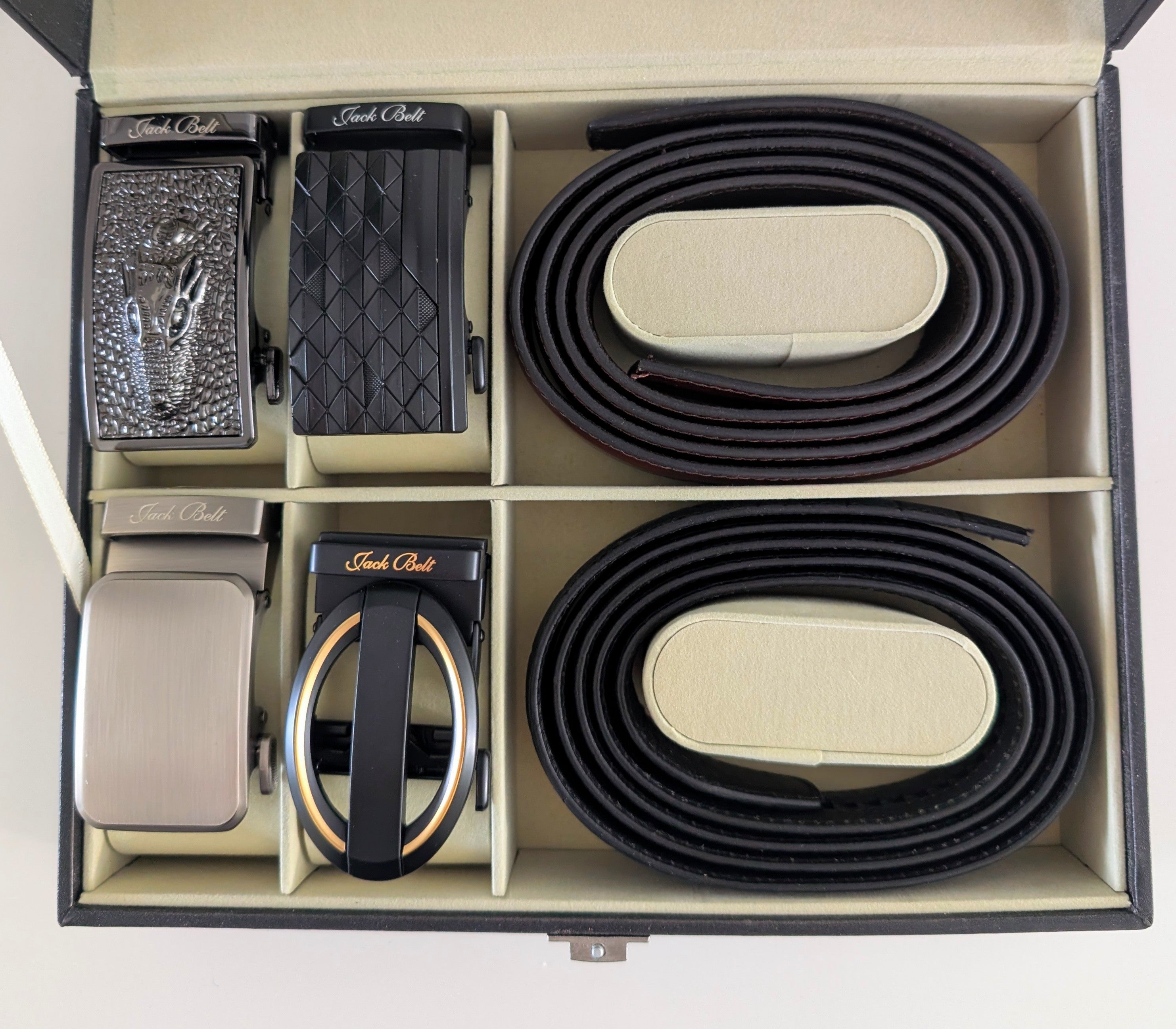 Jack Belt® Men's Modern Box Set Bundle (CRBLPLBRM7-70-72-79)