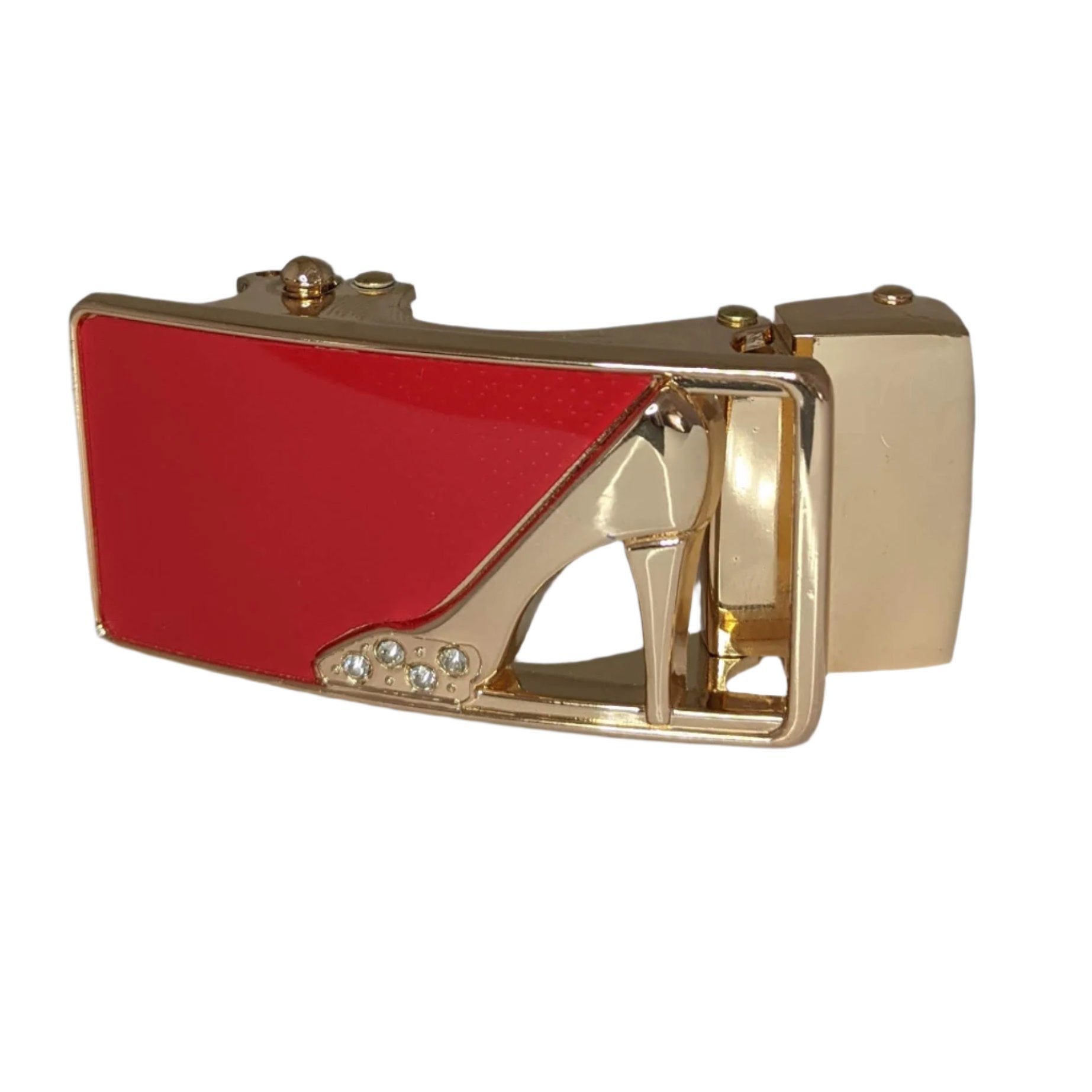 Jack Belt® Women's Full Grain Leather Belt - Slim Tan With W12 Buckle (WSLTAW12)