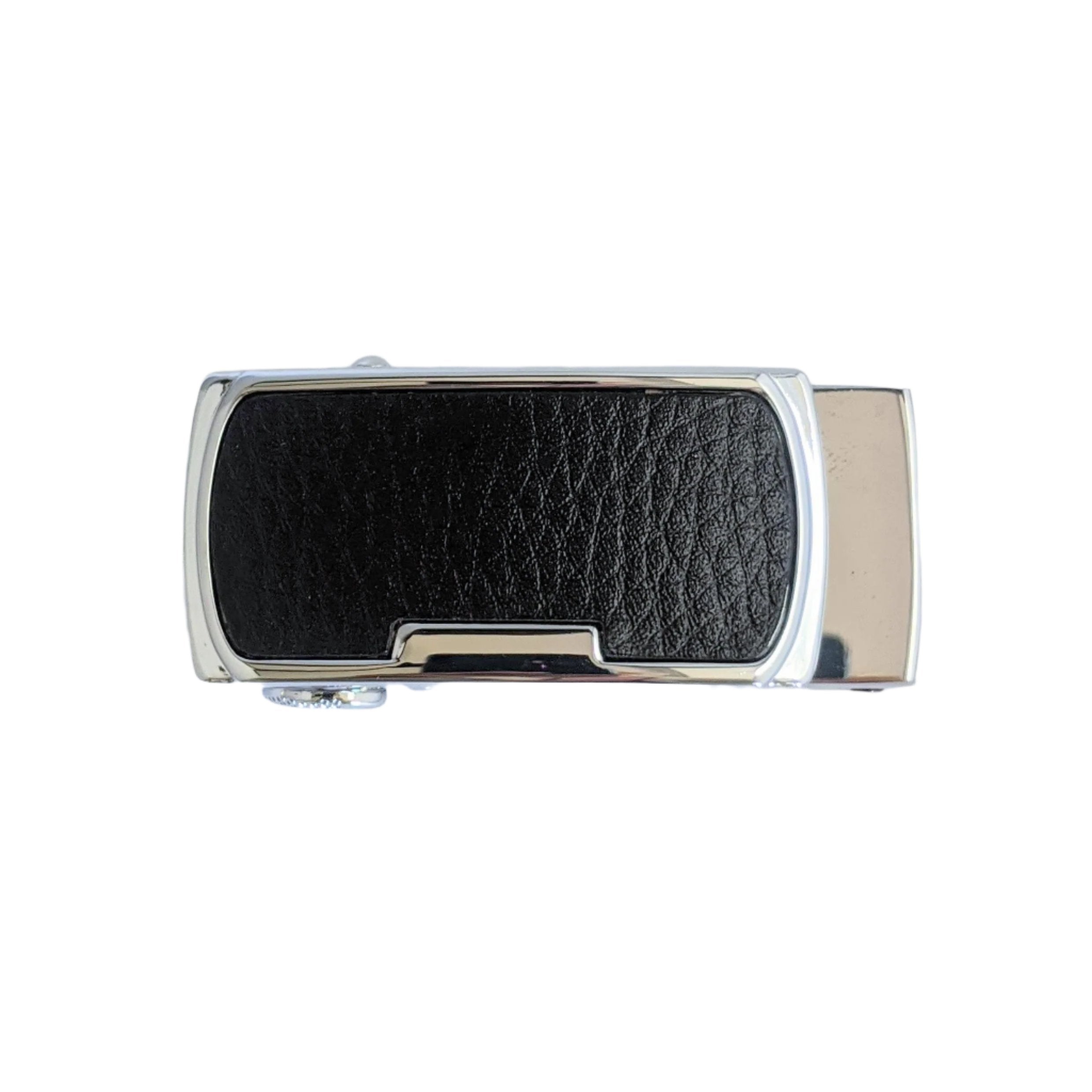 Jack Belt® Women's Full Grain Leather Belt - Slim White With W5 Buckle (WSLWHW5)