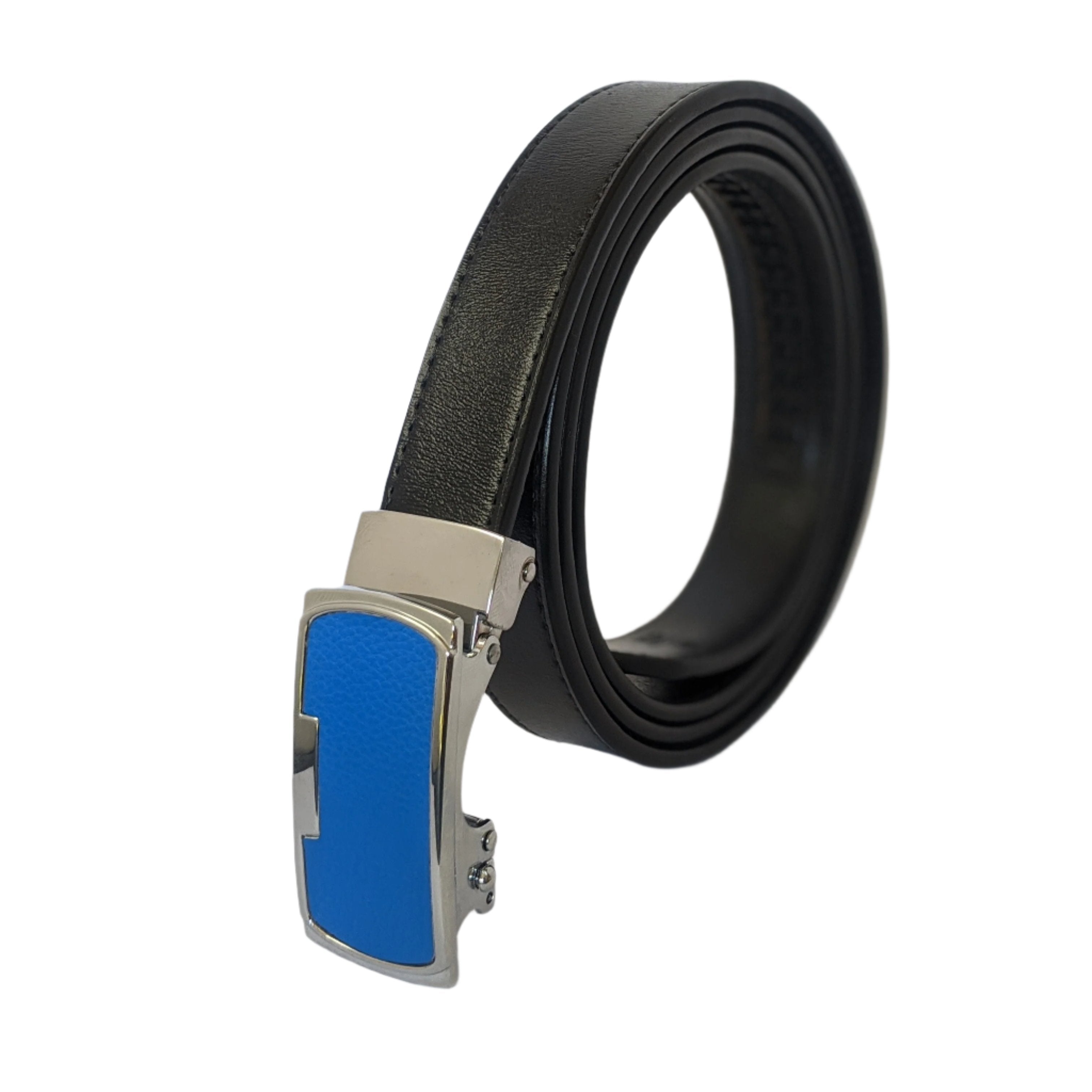 Jack Belt® Women's Full Grain Leather Belt - Slim Black With W3 Buckle (WSLBLW3)
