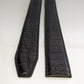 Full Grain Leather 'Crocodile Black', ICRBL